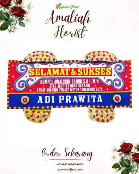 Papan Bunga Ucapan Selamat Curug Sulanjana